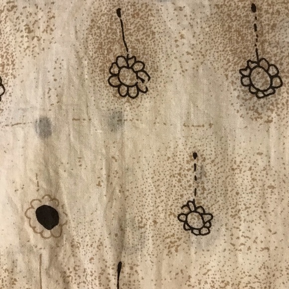 Rachel Zoe Boho Lightweight Cotton Floral Print Embroidered Blouse Size S - Picture 6 of 8